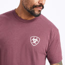 Camiseta minimalista de manga corta ARIAT para hombre 10042641 