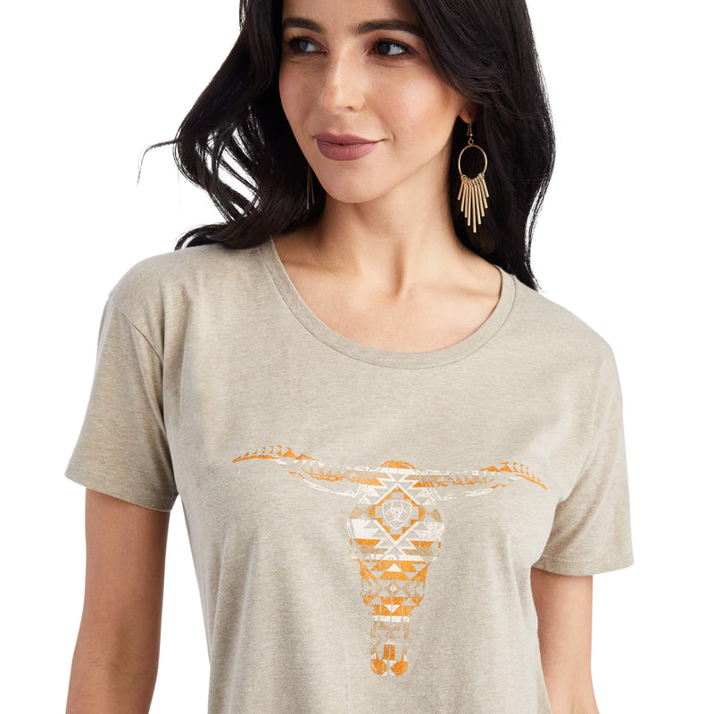 ARIAT Women's Blanket Skull SS Tee 10042718