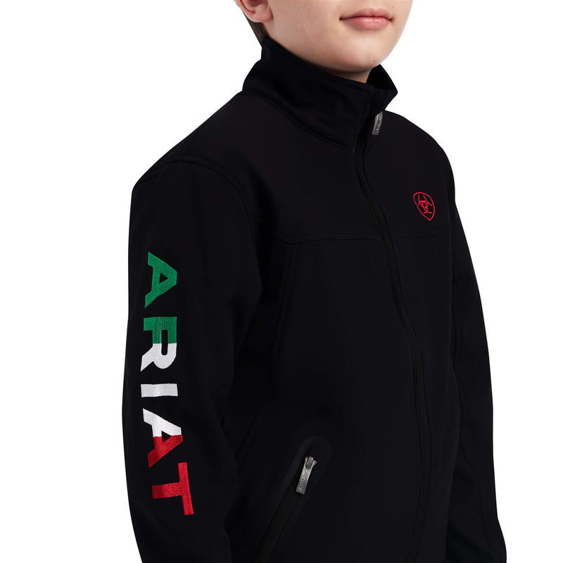 ARIAT Youth's New Team Softshell Jacket Mexico 10043053