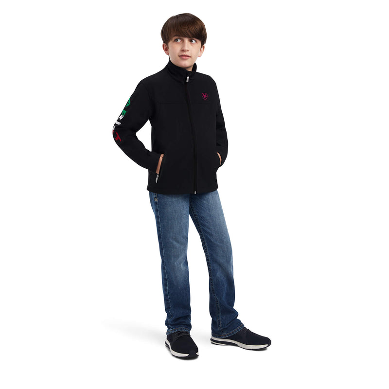 ARIAT Youth's New Team Softshell Jacket Mexico 10043053