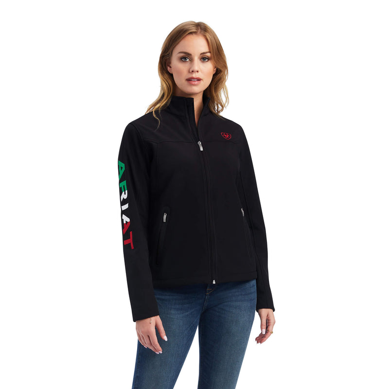 ARIAT Women's Team Softshell Brand Jacket Mexico 10043057
