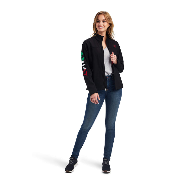 ARIAT Women's Team Softshell Brand Jacket Mexico 10043057
