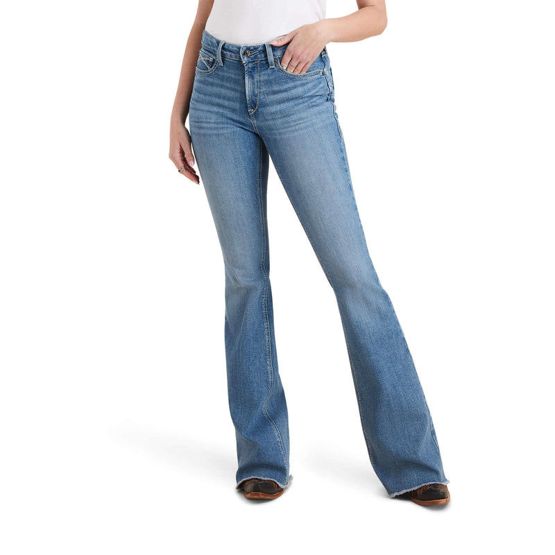 ARIAT Women's R.E.A.L. High Rise Annie Flare Jean 10043143