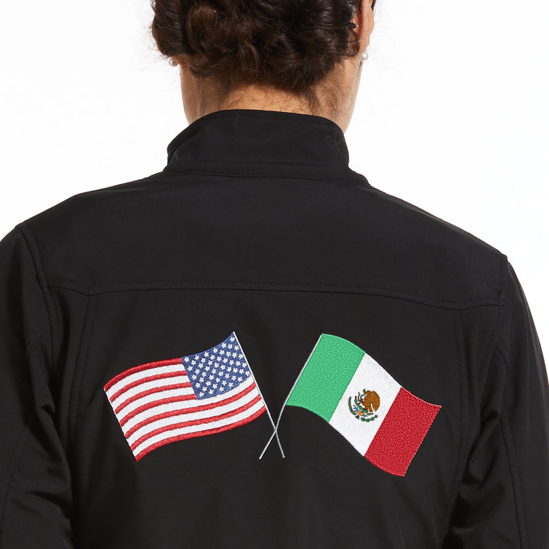 ARIAT Women's Classic Team USA/MEX Softshell Jacket 10043236
