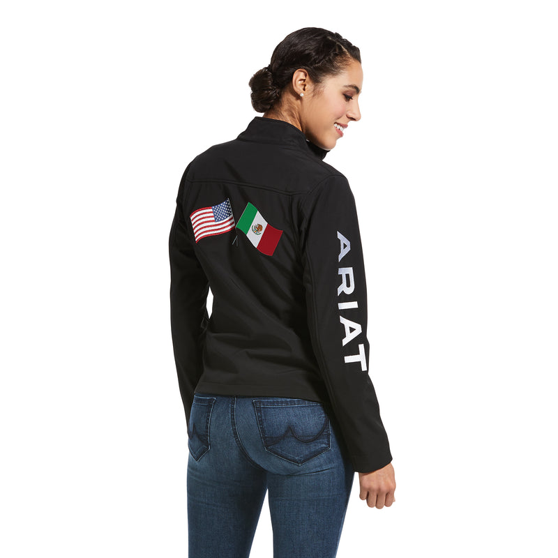 ARIAT Women's Classic Team USA/MEX Softshell Jacket 10043236