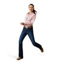 Camisa elástica Kirby antiarrugas para mujer ARIAT 10043475 