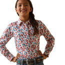 ARIAT Kid's Blazin' Boots Shirt 10043628