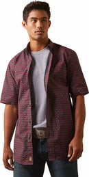 Camisa Irie de manga corta entallada para hombre de ARIAT 10043634