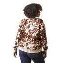 ARIAT Women's Real Hide Crew Sweatshirt 10043680