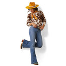 ARIAT Women's Real Hide Crew Sweatshirt 10043680