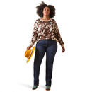 ARIAT Women's Real Hide Crew Sweatshirt 10043680