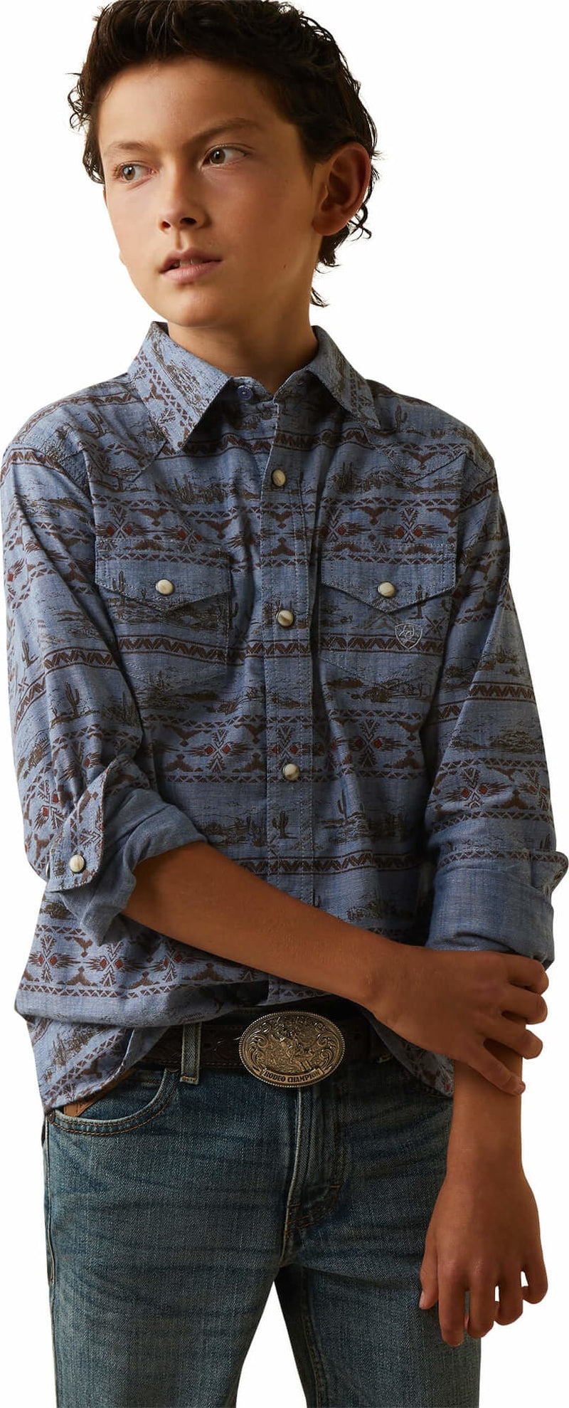 ARIAT Boy's Haddington Retro L/S Shirt 10043718