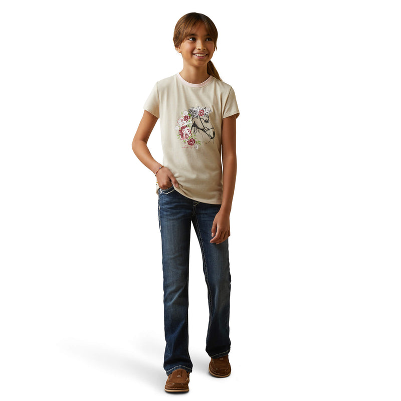 ARIAT Girl's Flora SS T-shirt 10043740