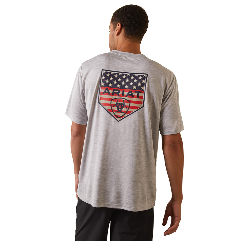 ARIAT Men's Charger Ariat Proud Shield T-Shirt 10043765