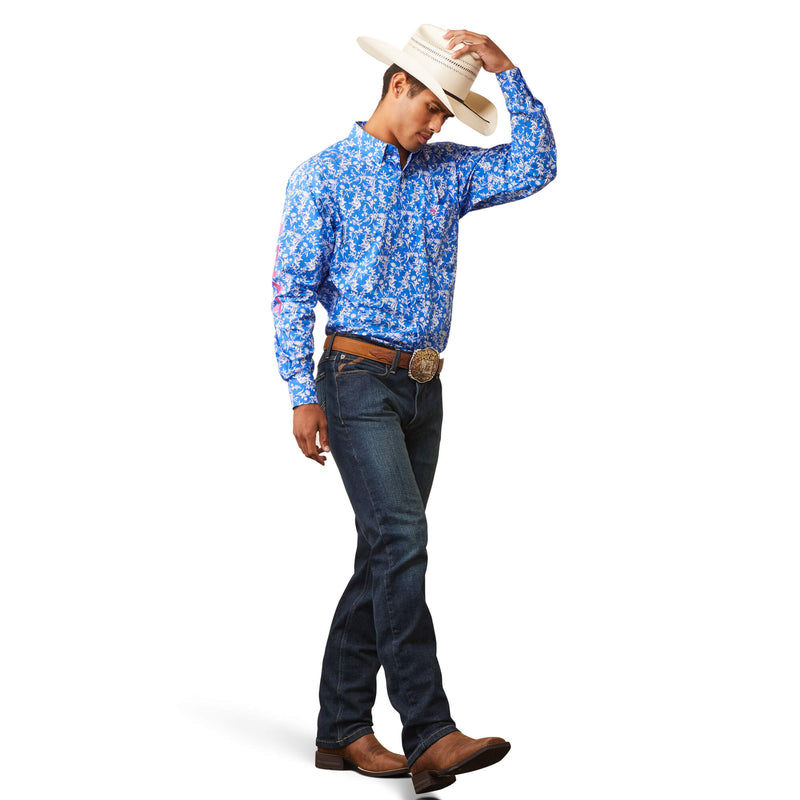 ARIAT Men's Team Steven Fitted Shirt 10043798