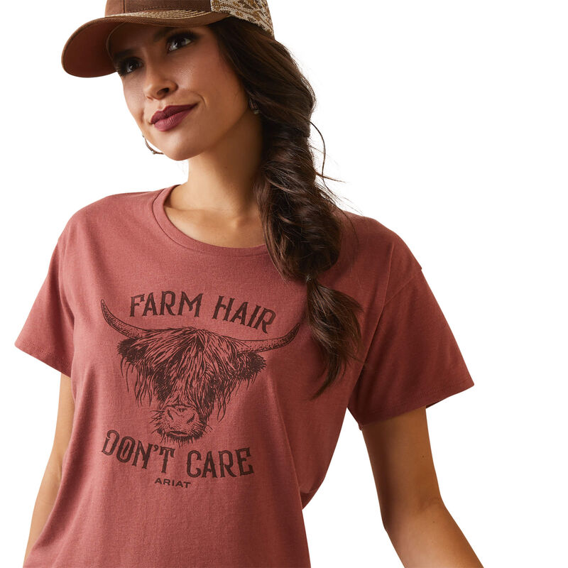 ARIAT Women's Farm Hair T-Shirt 10044613