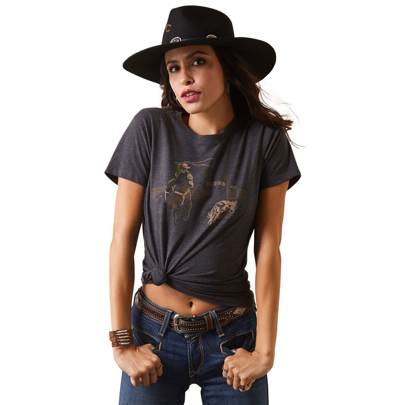 ARIAT Women's Rodeo Stitches T-Shirt 10044617