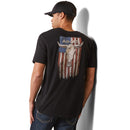 ARIAT Men's Ariat Steer Skull Flag T-Shirt 10044770