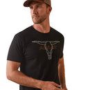 ARIAT Men's Ariat Barbed Wire Steer T-Shirt 10044777