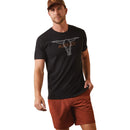 ARIAT Men's Ariat Barbed Wire Steer T-Shirt 10044777