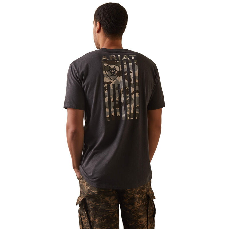 ARIAT Men's Tonal Camo Flag T-Shirt 10044778