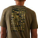 Camiseta ARIAT con estampado de camuflaje tonal para hombre 10044779 