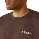 Camiseta de rayas retro Ariat para hombre 10045286 