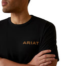 Camiseta ARIAT con bordado de escudo para hombre 10045289 