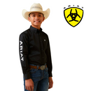 Camisa de sarga con logotipo del equipo ARIAT para niño 10045426