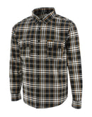 CATERPILLAR Men's Plaid Long Sleeve Work Shirt 1020001