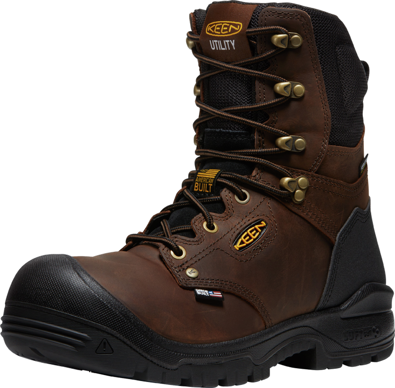 KEEN Men's Independence 8 Inch Waterproof 1027675