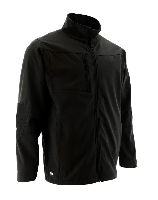 CATERPILLAR Men's Grid Fleece Bonded Softshell Work Jacket 1040003