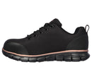 SKECHERS Work Sure Track - Zapatillas con puntera ajustable para mujer 108025 