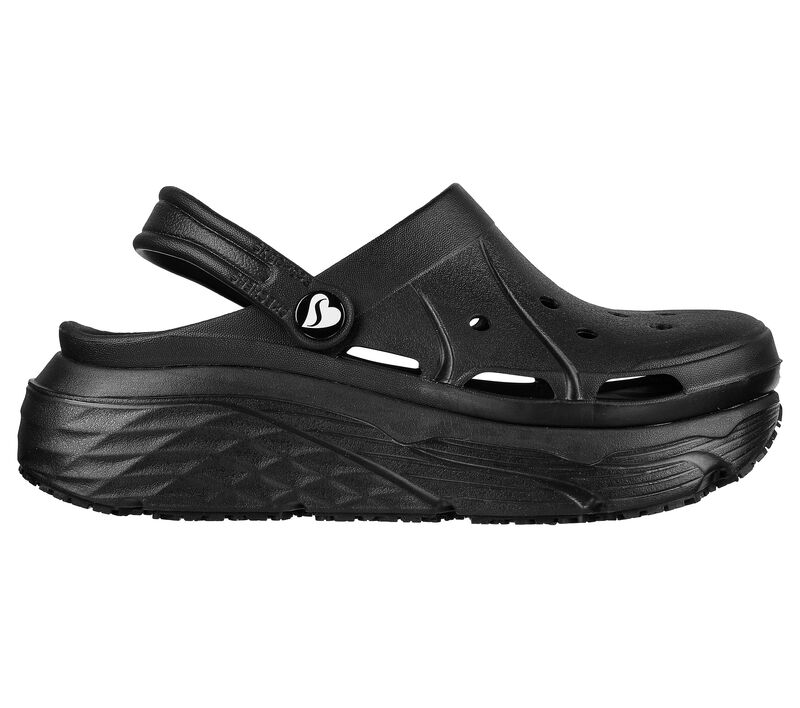 SKECHERS Women's Work Max Cushioning 2 Inch Height Slip Resistant Clog 108059