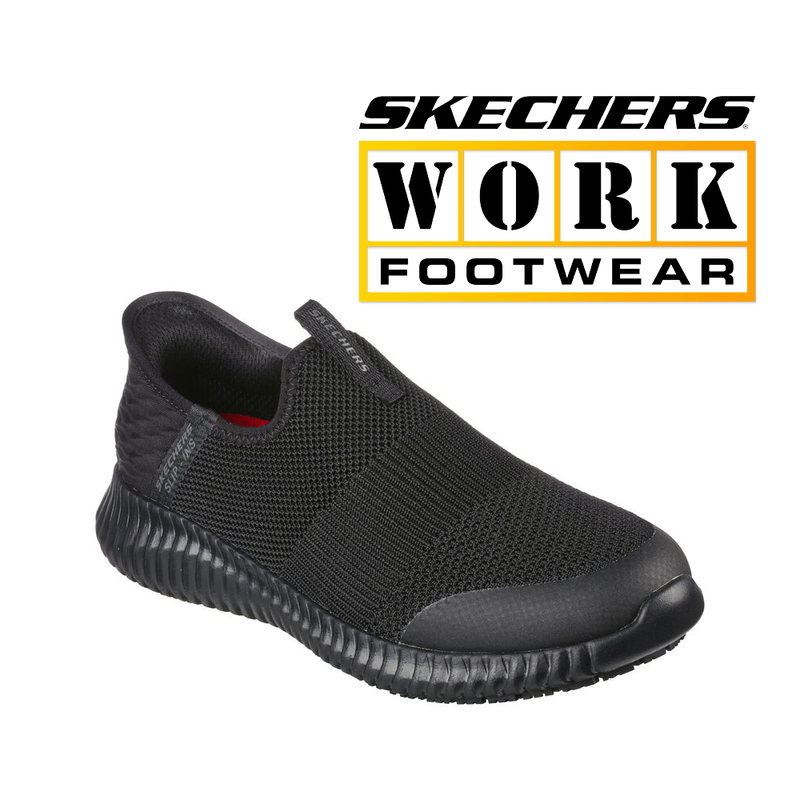 Skechers work slip 2024 ons