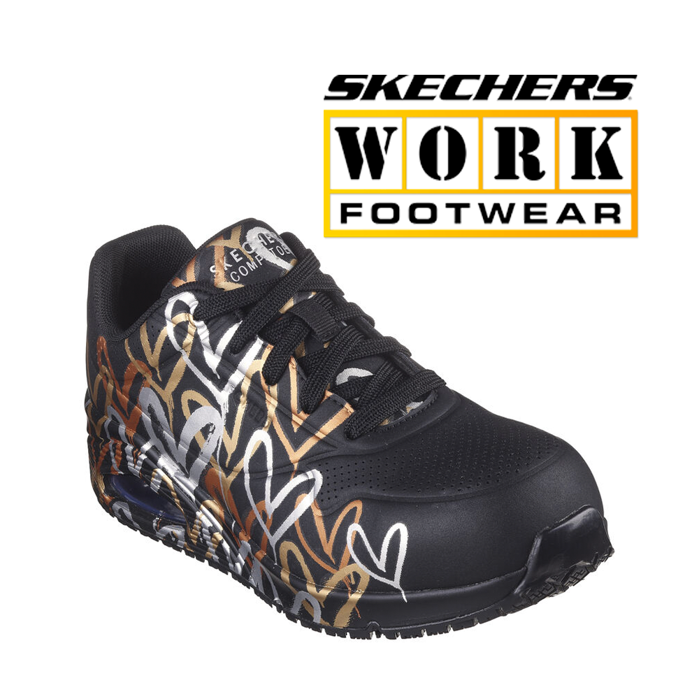 SKECHERS Women s Work x JGoldcrown Uno SR 108136