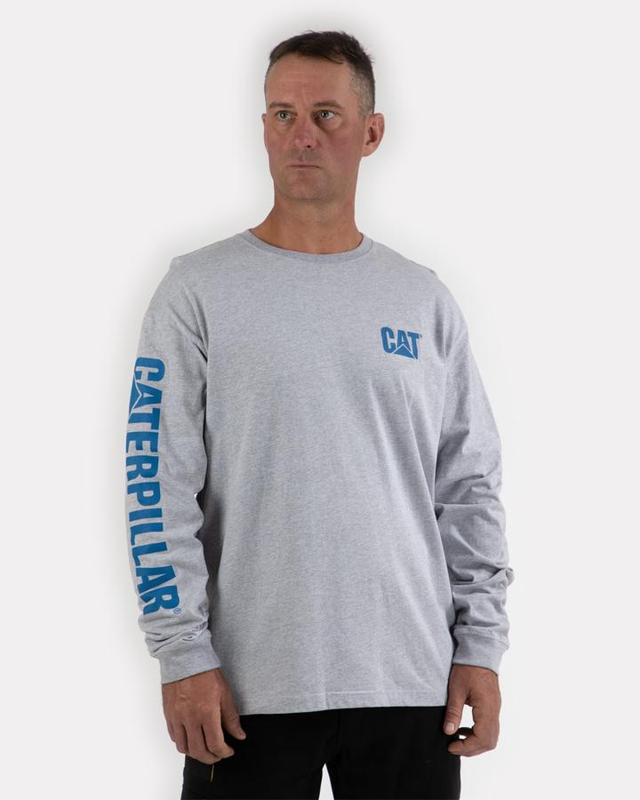 CATERPILLAR Men's Trademark Banner Long Sleeve T-Shirt 1510034