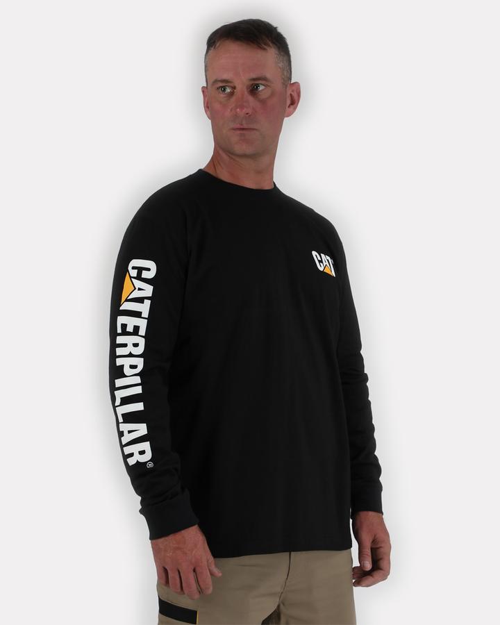 CATERPILLAR Men's Trademark Banner Long Sleeve T-Shirt 1510034