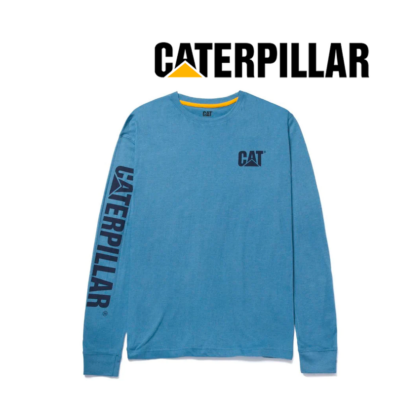 CATERPILLAR Men's Trademark Banner Long Sleeve T-Shirt 1510034