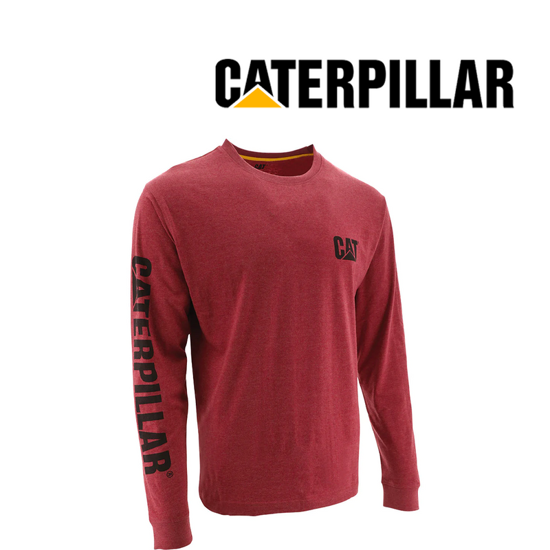 CATERPILLAR Men's Trademark Banner Long Sleeve T-Shirt 1510034