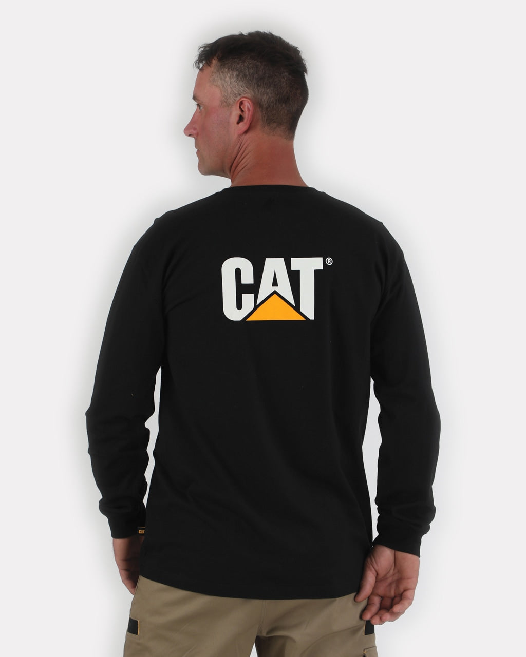 Caterpillar long sleeve shirt deals
