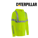 CATERPILLAR Camiseta de manga larga con capucha y protección solar de alta visibilidad ANSI para hombre 1510567 