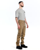 Pantalones de trabajo utilitarios de lona elástica CATERPILLAR para hombre 1810103