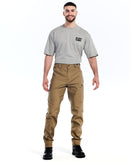 Pantalones de trabajo utilitarios de lona elástica CATERPILLAR para hombre 1810103