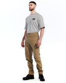 Pantalones de trabajo utilitarios de lona elástica CATERPILLAR para hombre 1810103