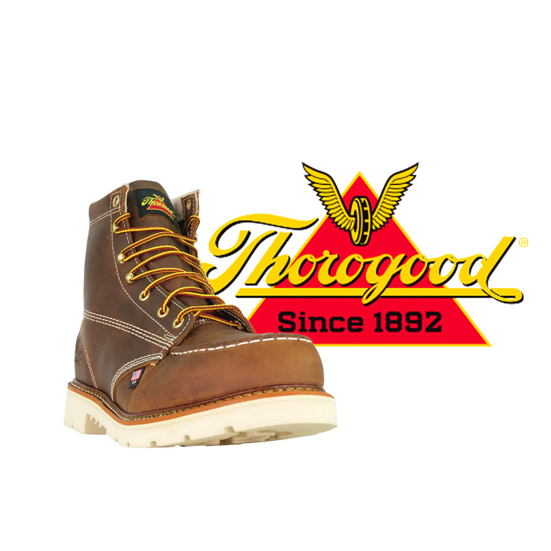 THOROGOOD Men's American Heritage – 6 Inch Trail Safety Toe 804-4375