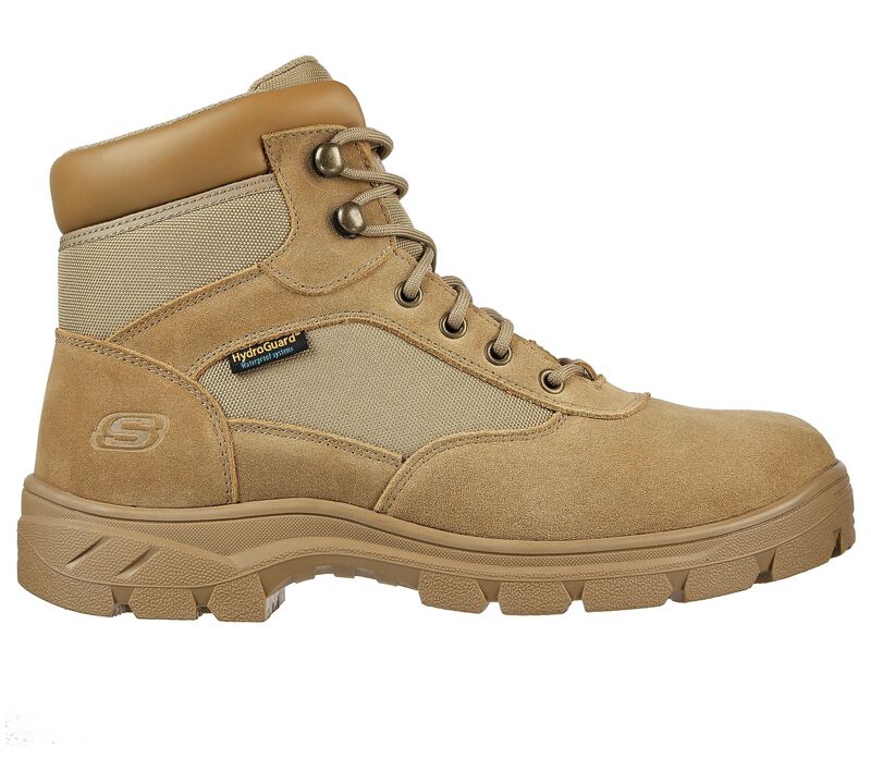 SKECHERS Men's Work Relaxed Fit: Wascana-Millit 6 Inch Shaft Height Waterproof 200056