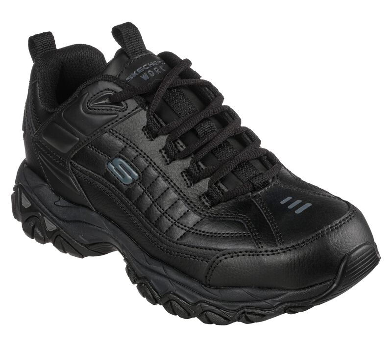 SKECHERS Men's Work: Soft Stride - Fambli 1 1/2 Inch Heel Slip Resistant 200080