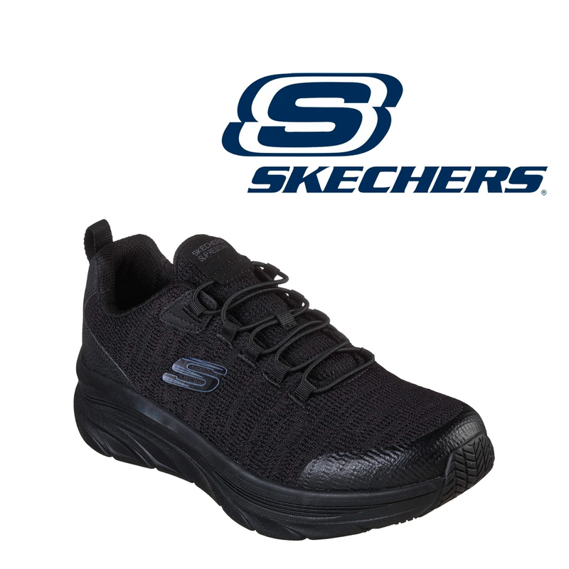 SKECHERS Men's Work Relaxed Fit: D'Lux Walker Slip Resistant - Ozema 200106