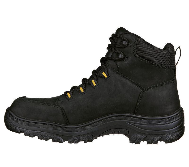 SKECHERS Men's Work Burgin-Benafick 5 Inch Steel Toe Waterproof 200123